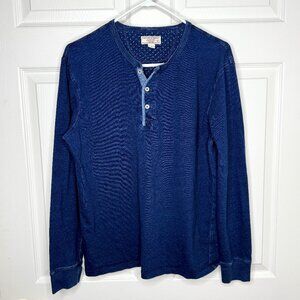 Wallace and Barnes Henley Long Sleeve T-Shirt